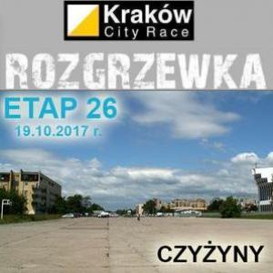 Krakw City Race Rozgrzewka Etap #26 Czyyny Krakw, trasa Mistrz dystans 5,3km - 19.10.2017