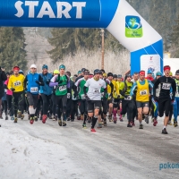 Icebug Winter Trail, Nowy Targ, Gorce dystans 16,6km - 15.02.2014