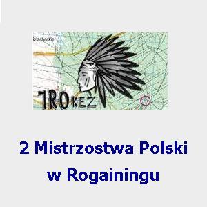 2 Mistrzostwa Polski w Rogainingu Irokez 2016, trasa piesza 6 godzin - P6M, Nowa Gra k.Krzeszowic dystans ok.30km - 7.05.2016