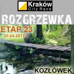 Krakw City Race Rozgrzewka Etap #22 Kozwek Krakw Sprint Nocny, trasa Mistrz dystans 6,2km - 20.04.2017