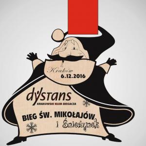 V Krakowski Nocny Bieg witych Mikoajw i nieynek Krakw, dystans 10km - 6.12.2016
