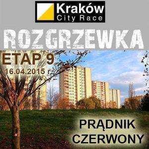 Krakw City Race Rozgrzewka Etap #9 Prdnik Czerwony Krakw, trasa Mistrz dystans 4,8km - 16.04.2015