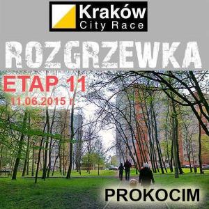 Krakw City Race Rozgrzewka Etap #11 Prokocim Krakw, trasa Mistrz dystans 4,7km - 11.06.2015