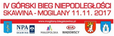 IV Grski Bieg Niepodlegoci Skawina-Mogilany dystans 8km - 11.11.2017