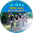 VI lski Maraton Rowerowy 24h Mszana, dystans GIGA 500km - 20-21.06.2015
